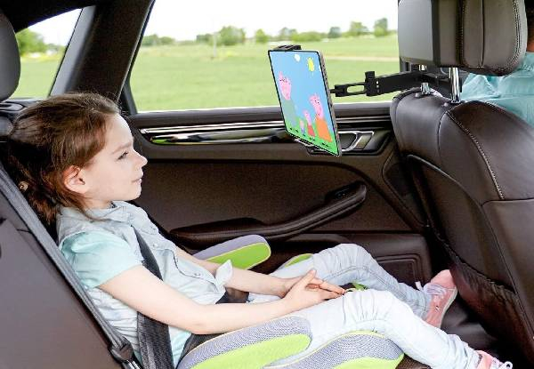 Car Rear Headrest Tablet Holder