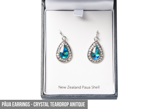 Paua Jewellery Range - Seven Options Available