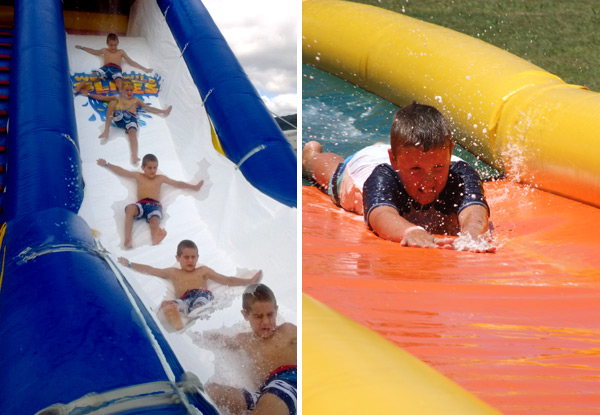 $20 for a Waterslide Mania Pass or $29 for a Three Ride Entry for The Pepsi Max Super Slide – Options for Five Super Slide Rides or a Waterslide Mania & Super Slide Combo