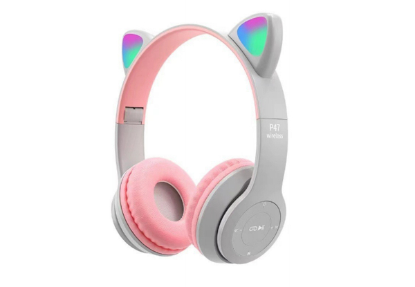 Wireless Cat Ear Bluetooth Headphone - Available in Four Colours & Option for Two