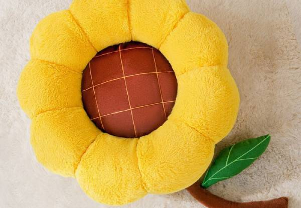 Sunflower Shaped Pet Bed - Two Styles Available