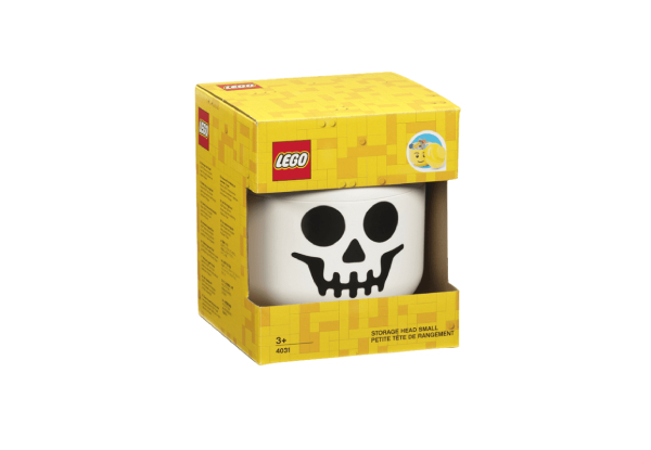 Lego Storage Head Skeleton - Two Sizes Available - Elsewhere Pricing $39.99