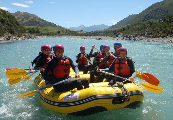 River Rafting & Jet Boat Ride Package incl. Meal Voucher - Seven Options Available
