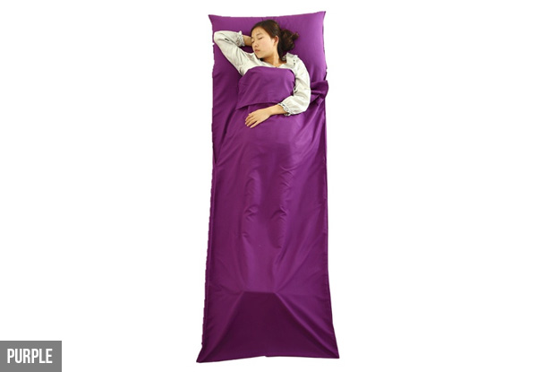 Foldable Cotton Sleeping Bag - Six Colours Available