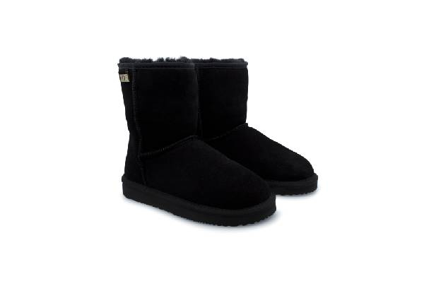 Ugg Roughland Water-Resistant Unisex Short Suede Classic Sheepskin Boots - Available in Two Colours & Nine Sizes