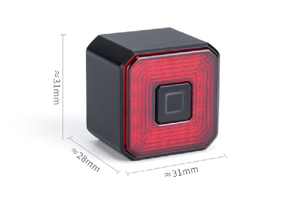Rechargeable Ultra Bright LED Bike Tail Light with Six Light Modes