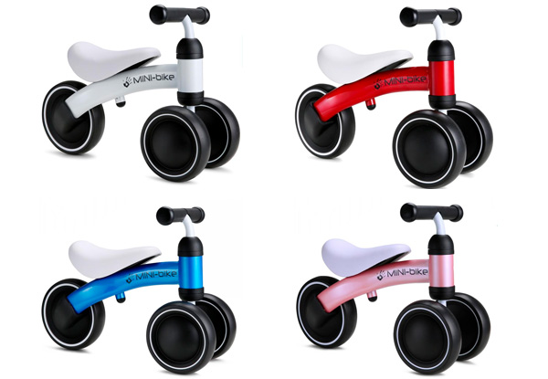 Balance Bike Ride on Toy - Available in Four Colours