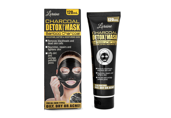 Detox Charcoal Face Mask - Options for up to Three with Free Delivery