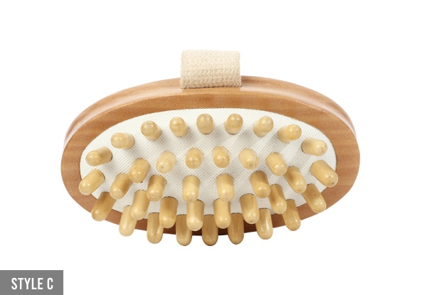 Solid Wood Meridian Massage Brush - Five Styles Available