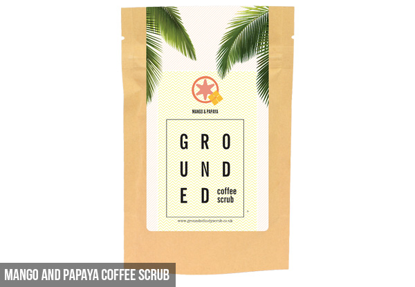 Grounded Body Coffee Scrub with Free Delivery