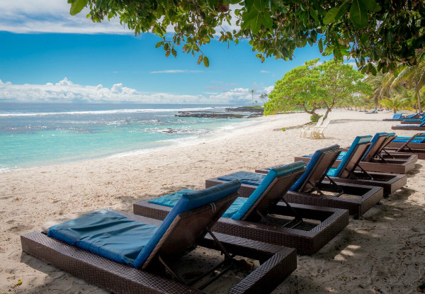 Per-Person Twin-Share Five-Night Samoan Getaway at Return to Paradise Resort & Spa, Samoa incl. Tropical Breakfast & Your Choice of a Bonus Gift