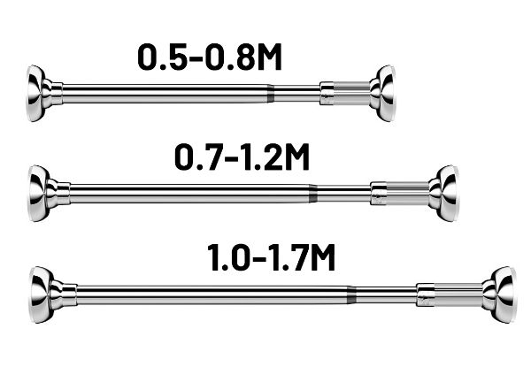 Hanging Telescopic Rod - Three Sizes Available