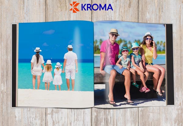 20-Page 30x30cm Hard Cover Photo Book - Options for up to 80 Pages & Pick-up or Delivery