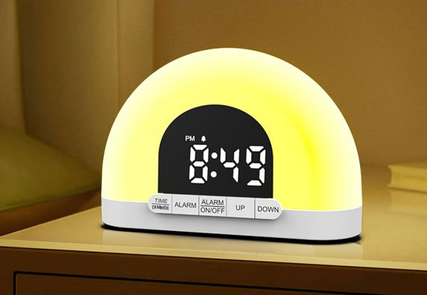 Sunrise Alarm Clock LED Night Lamp - Option for Two-Pack