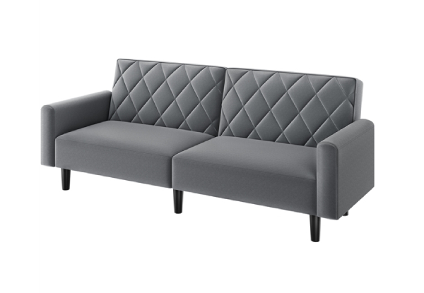 Velvet Convertible Sofa Bed
