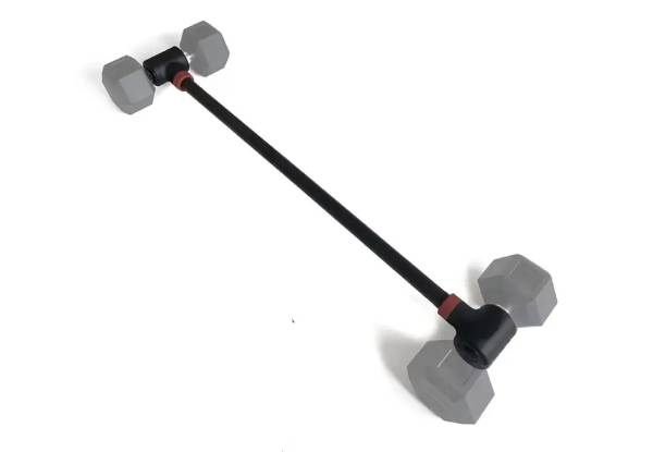 Adjustable Dumbbell Converter - Option for Curl or Straight Bar