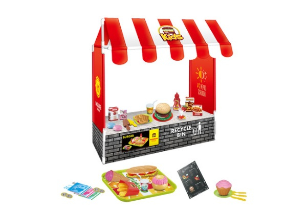 150-Pieces Kids Toy Takeout House Restaurant Set