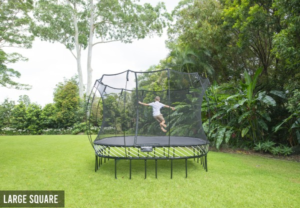 Springfree Large Trampoline with Hoop incl. Free Delivery - Three Sizes Available