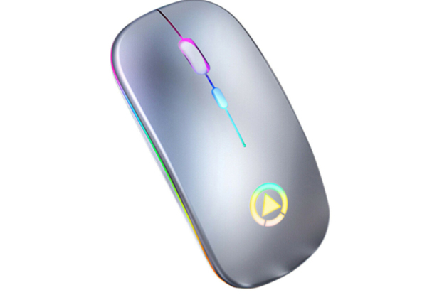 Wireless RGB Bluetooth Computer Mouse - Two Colours Available