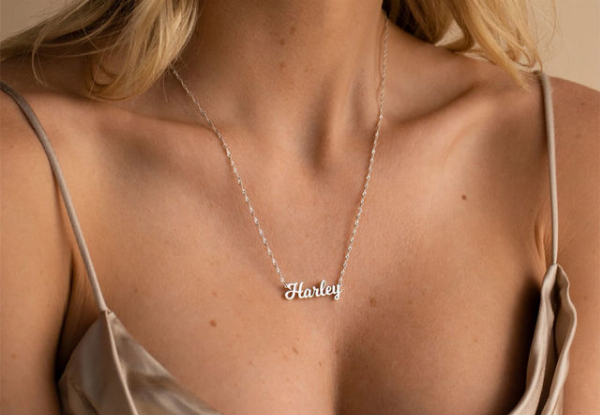 Personalised Stainless Steel Name Necklace