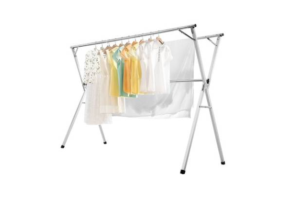 Foldable Clothes Drying Rack with 20 Hooks