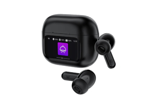 Acefast TWS Earbuds with Smart Screen, Noise Cancelling & IPX4
