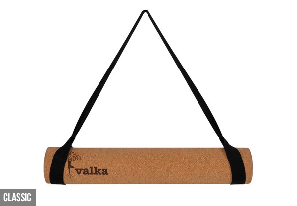 Natural Cork Yoga Mats - Four Styles Available