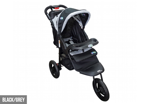 SKEP Three-Wheel Baby Jogger - Seven Styles Available