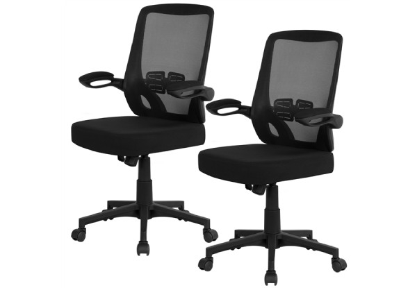 Two-Pack Office Chairs - Two Colours Available