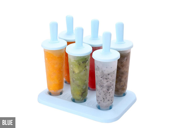 Six-Piece Ice Block Mould - Three Colours Available