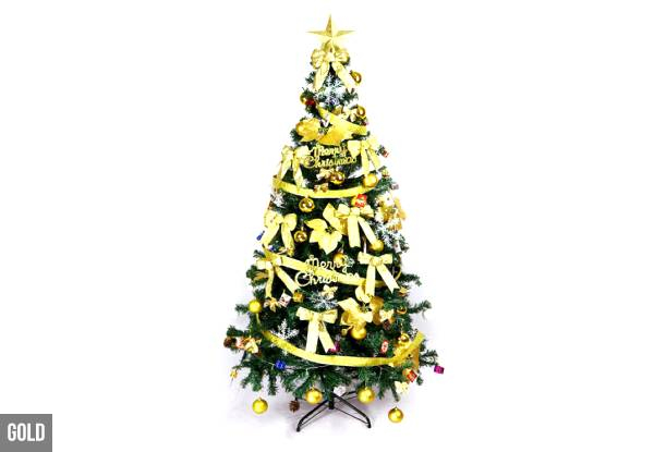 1.8m Christmas Tree incl. Decorations