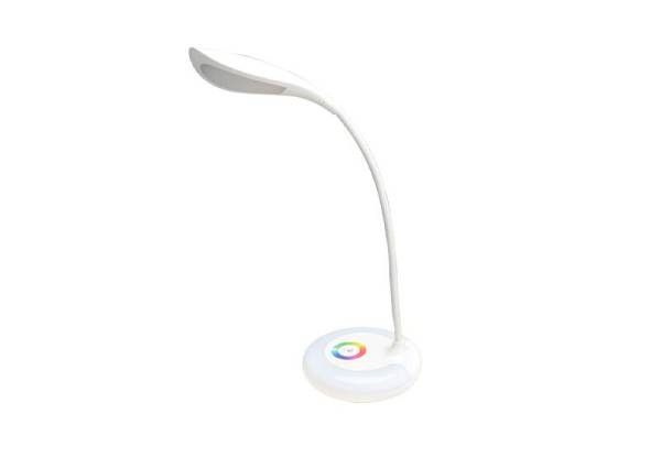 Colour-Changing LED Desk Lamp with USB Charging Port
