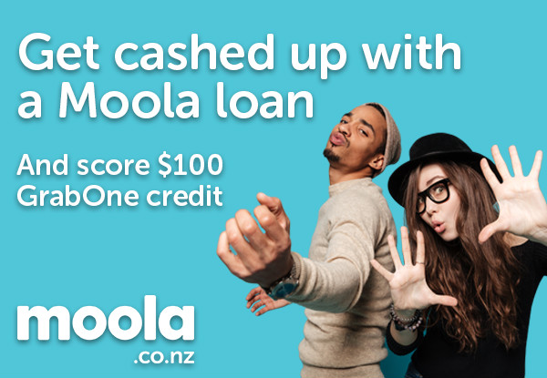 Sign up for a $300 Moola Loan & Get $100 GrabOne Credit Using The Promo Code GB100