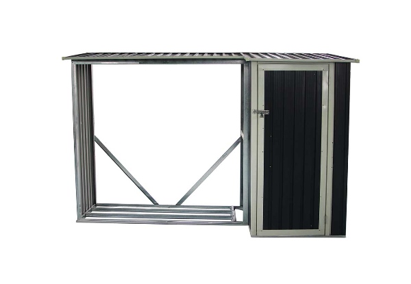 9 x 3ft Galvanised Steel Garden Shed with One-Year Warranty