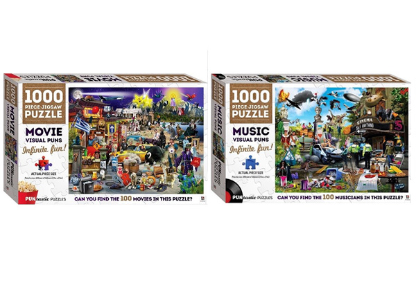 1000-Piece Jigsaw Range - Two Options Available with Free Delivery
