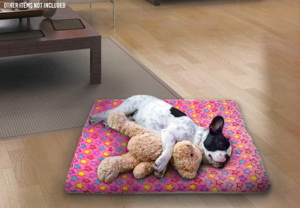 Pet Cushioned Warm Sleep Mat - Three Colours & Four Sizes Available