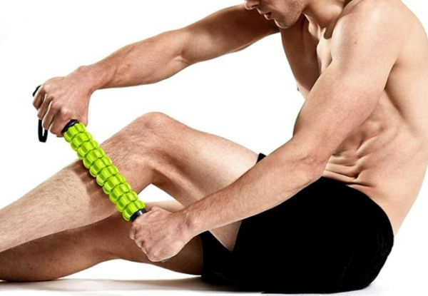 Muscle Roller Massage Stick - Available in Two Colours & Option for Two-Pack