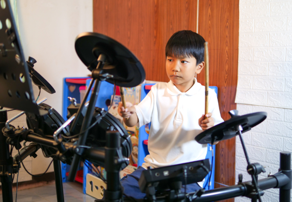 One Drum Lesson incl. One Pair of Drumsticks - Options for Two or Three Lessons