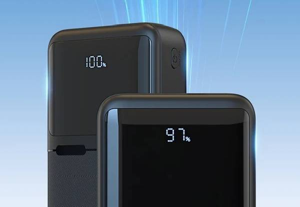 Titan PowerUp 20000mAh 22.5W PD QC Super Fast Black Powerbank