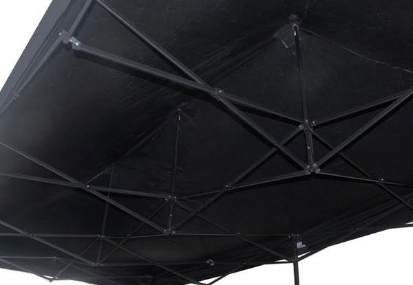 3 x 6m ToughOut Gazebo with Three Side Walls - Two Colours Available