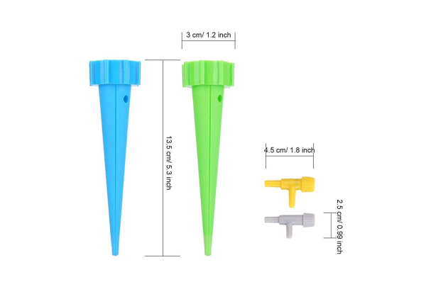 Pack-of-Four Automatic Watering Spikes For Garden Irrigation