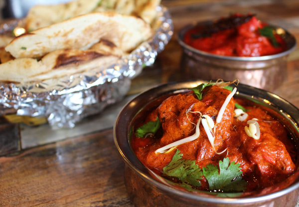 Indian Dining Experience for Two People at Food Inn Eatery incl. $10 Return Voucher