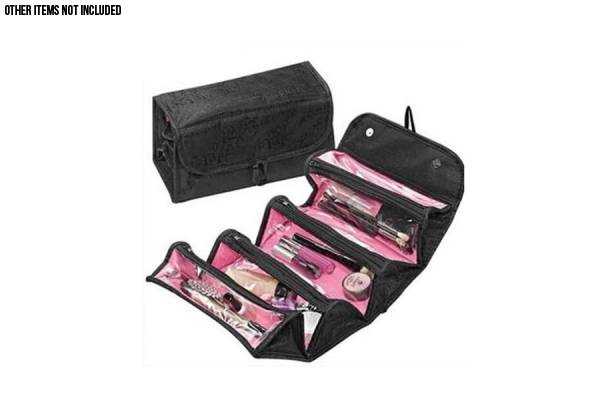 Roll Up Makeup Organiser Case - Option for Two with Free Delivery