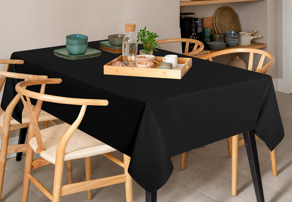 260cm Rectangle Table Cloth - Two Colours Available