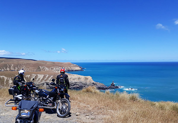 Banks Peninsula Full Day Motorcycle Guided Tour incl. Equipment & Snacks - Options for up to Eight People Available