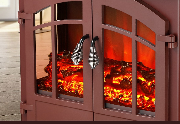 22 Inch 1800W Freestanding Electric Fireplace