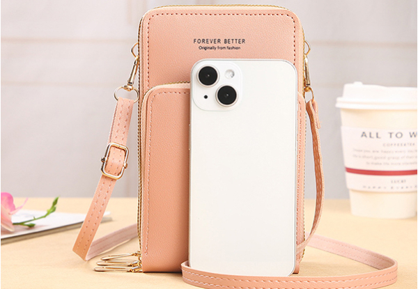 Crossbody Mobile Phone Bag - Eight Colours Available