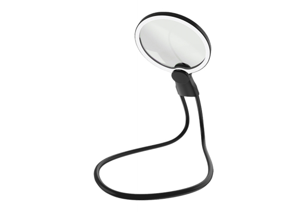 3X Magnetic Neck Magnifier with Light - Option for Two