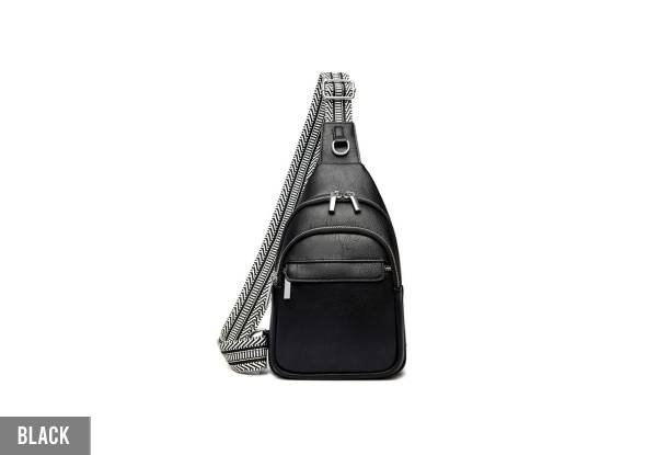 Leather Crossbody Sling Bag - Available in Four Colours & Option for Two