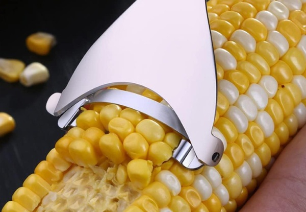 Stainless Steel Corn Cob Planer Stripper Peeler